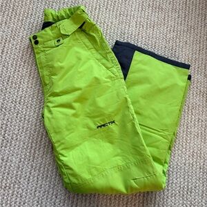 Arctix Green Snow Pants Youth size XL